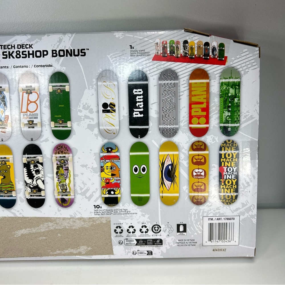 New Tech Deck Ultra Pro SK8 Shop Bonus Exclusive 20 Skateboard Fingerboard Set - Picture 8 of 14
